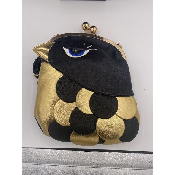 RARE Iris Apfel 9”x7” Crossbody RARA AVIS Purse/with Matching Crossbody Strap A+ - Picture 1 of 4